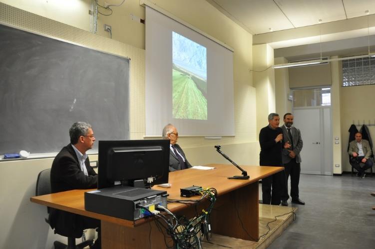 Avvio da parte del Prof. Marco Devecchi dell'incontro a ricordo del Prof.