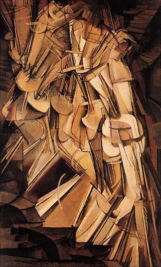 Marcel Duchamp, Nudo che scende le scale n. 2, 1912 È l opera che provocò il distacco di Duchamp dal movimento cubista, ma che nel contempo gli diede fama in America.