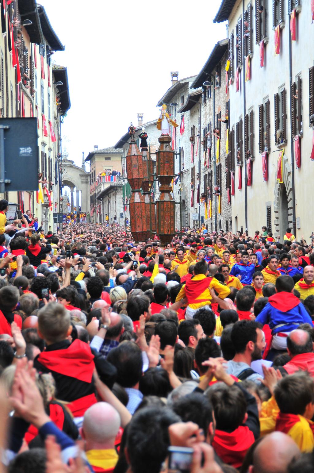 Gubbio, corsa