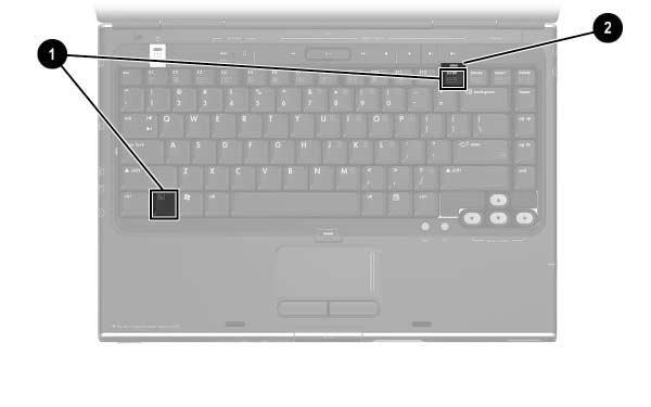 Tastiera e TouchPad Attivazione/disattivazione del tastierino numerico incorporato Quando il tastierino numerico incorporato è disattivato, premere FN+BLOC NUM 1 per attivarlo.