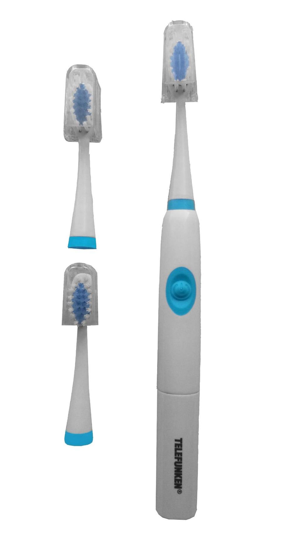 CAT.: LINEA CURA DELLA PERSONA SPAZZOLINO DA DENTI 2 TESTINE MOD.M05078 / EAN 8058253280788 - Spazzolino elettrico - Più di 10.