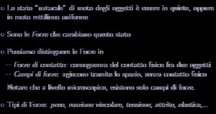 29 Concetto di forza e massa e leggi di Newton - Forze a