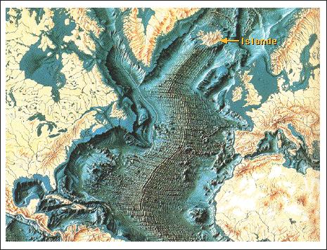 In mezzo all oceano Atlantico si trovò una lunghissima catena montuosa (la dorsale