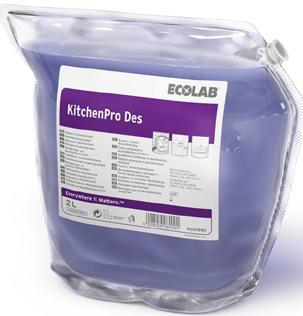KitchenPro mantiene elevati standard di igiene 4 KITCHENPRO IL PROGRAMMA PER L IGIENE DELLA CUCINA Prodotti e sistemi innovativi Risultati di pulizia