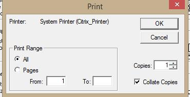 Stampa Predefinita - Stampa Se clicco su Stampa ottengo subito il pannello di scelta della stampante di sistema e, successivamente, il