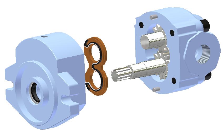 CAMBIO DEL SENSO DI ROTAZIONE DELLE POMPE W2 CHANGING ROTATION OF THE PUMP W2 Rotazione sinistra Anticlockwise rotation Aspirazione Inlet Rotazione destra Clockwise rotation Aspirazione Inlet Il