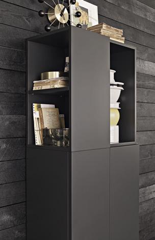 1 VELLUTO PUNTEGGIATO BY RUBELLI STORAGE UNITS, HINGED