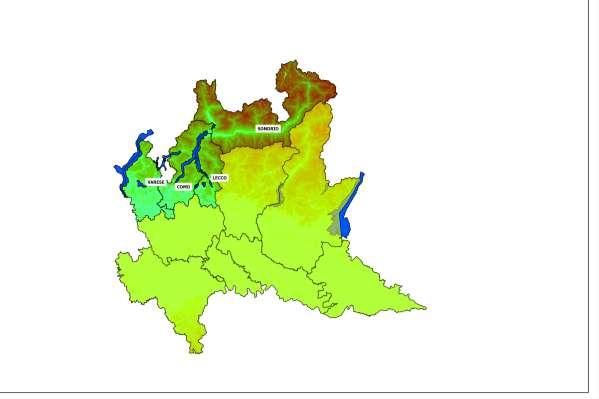 Mappe di rischio di incidenza di tumori nell area coperta dai Registri Tumori delle