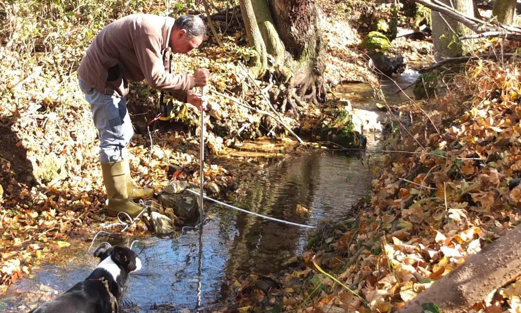 Sono state eseguite misure di portata lungo il reticolo fluviale