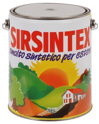 SIRSINTEX TIX - SMALTO SINTETICO OPACO TIXOTROPICO Si tratta di uno smalto universale sintetico da anni espressione della migliore tradizione e qualità.