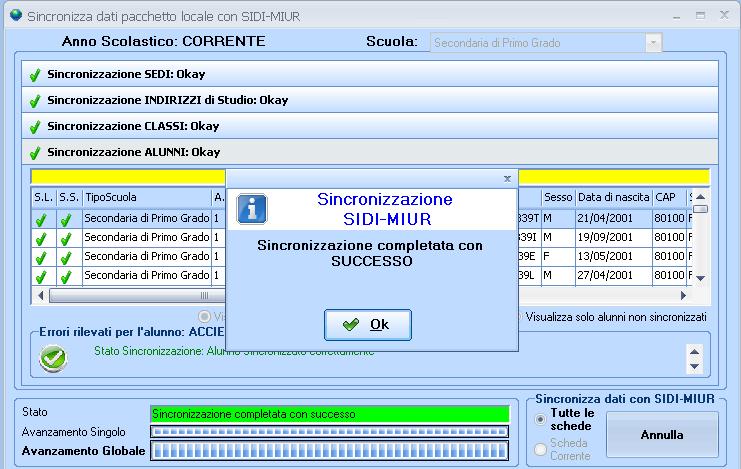 Gestione Scuola Sincronizzazione dati alunni [5/5] 10