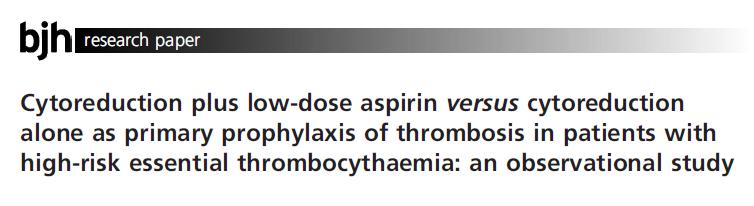 2013 247 pazienti (193 > 60 anni) Citoriduzione (685 pz-anno) n= 79 Citoriduzione + aspirina (763 pz-anno) n=168 P Eventi Incidenza % pz-anno Eventi Incidenza % pz-anno Trombosi 17 2.48 11 1.44 0.