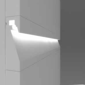 ESTERNO. profili tecnici incasso e superficie segnapasso ad incasso 100mm 100mm recessed step-lighting profile EL2101 profilo lineare linear profile 1000mm 39,37in EL2101.t EL.