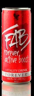 321 FAB X FOREVER ACTIVE BOOST L alternativa energetica sana con tutte le vitamine, gli amminoacidi e gli elettroliti