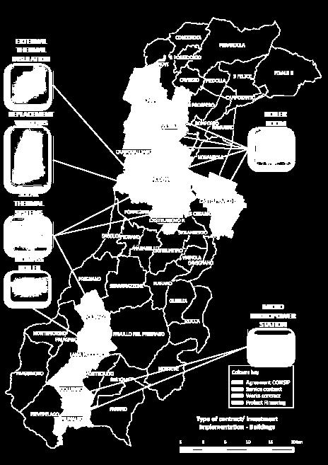 ELENA- Modena project BUILDINGS TOTAL BUILDINGS: (about) original WP 180 = 50 MWt, of which: - 2,5 MWt from