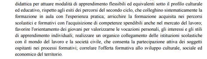 Cos è l ASL 200 ore nel triennio per i licei 400 ore