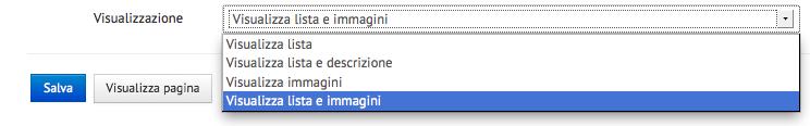 Immagini avremmo avuto la seguente impaginazione  (template Immagini) NOTA: Per questa