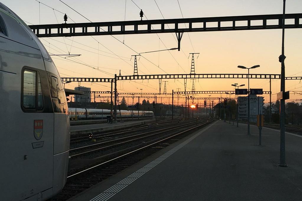 Il mondo della ferrovia si risveglia: Christophe Perroud di Losanna ha fotografato una