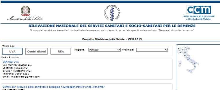 servizi dedicati, le informazioni sui Servizi utili per favore l accesso da parte dei cittadini interessati