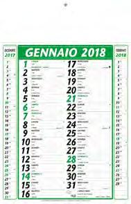 olandesi 1 - Calendari L2100 L2200 L2300 Calendario olandese trittico Formato mm.