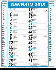 300x80 L4100 Calendario olandese trittico passafoglio Formato mm.350x490 fogli 12 Carta uso mano gr.