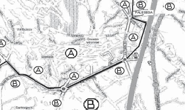 Per informazioni Für Information / For information Suddivisione in ZONA A e ZONA B LE ZONE RIMANGONO LE STESSE DEL 00 Zona A: Centro abitato Cavaion E la zona ad ovest della superstrada, a nord di