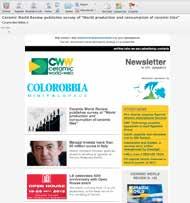 web gli strumenti di Direct E-mail Marketing: SPONSORIZZAZIONE IN ESCLUSIVA DI 1 O PIU E-NEWSLETTER PERIODICHE DI CWW Con banner e link al sito web aziendale CARATTERISTICHE TECNICHE E TARIFFE