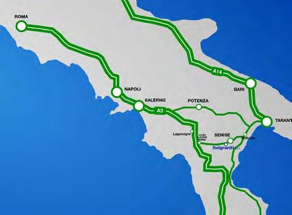 Da Napoli percorrere I autostrada A3 Salerno procedere sulla statale Sinnica arrivando a Senise.