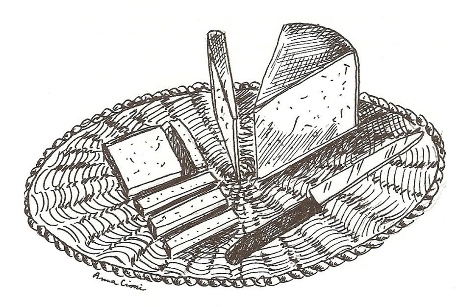 Presentazione. Il vassoio dei formaggi. 1. Massimo 6 prodotti. 2. Commensali. 3. Territorio. 4. Sequenza di degustazione. 5.