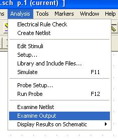 1. Visualizzare i risultati nel file.out Analysis Examine Output Nel file.