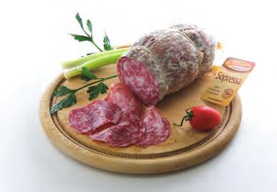 1056: 600g c/aglio Il Friulano il salame Salame tipico friulano, aromi e budello naturale, grana medio/grossa, senza
