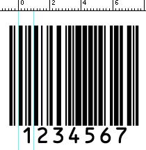 Caratteri per unità Questo parametro consente di deﬁnire la larghezza del codice a barre basandosi sulla codiﬁca dei caratteri (numerici o alfanumerici).