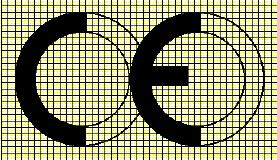 In caso di riduzione o di ingrandimento della marcatura «CE», devono essere rispettate le proporzioni indicate per il simbolo graduato di cui sopra.