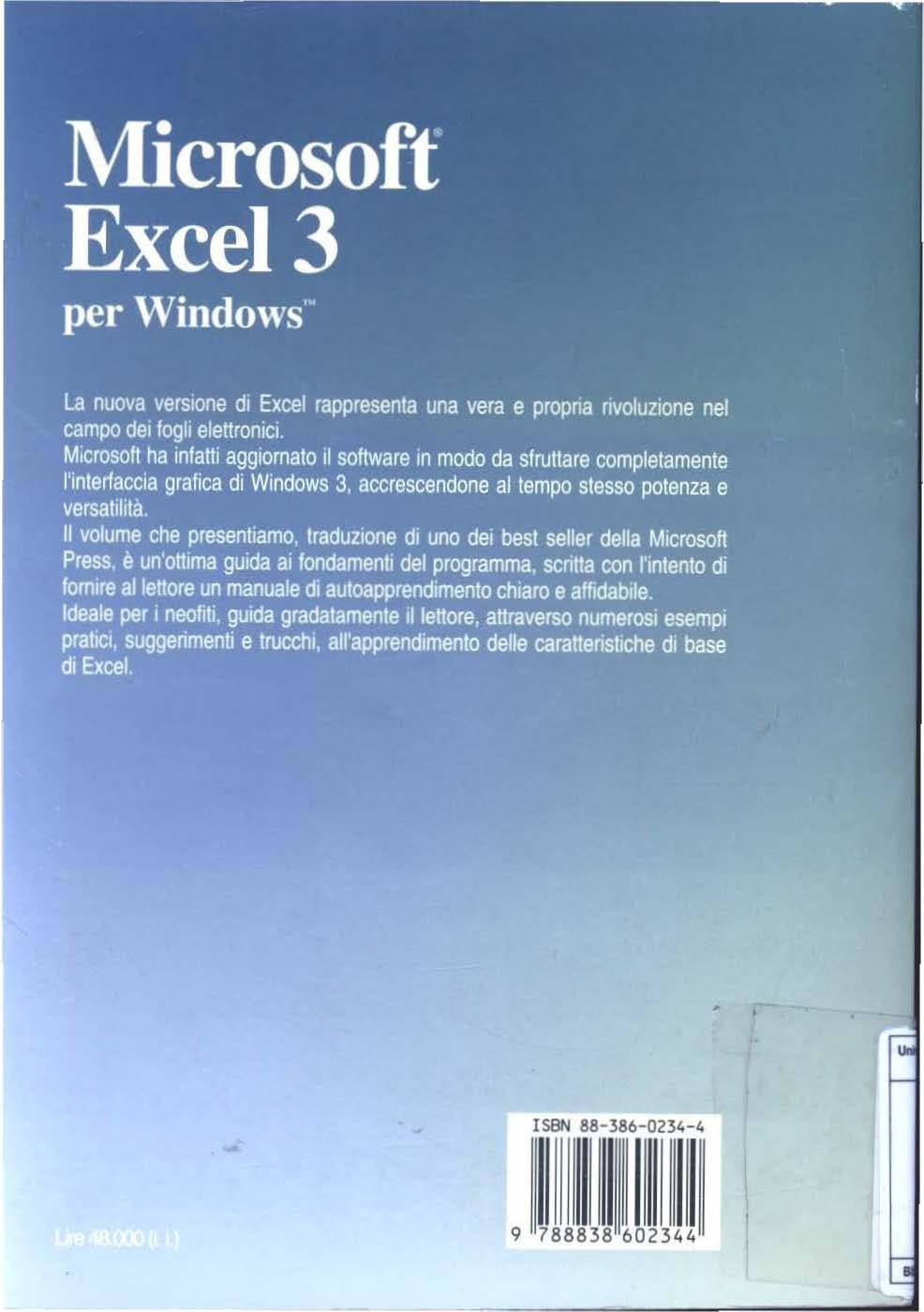 ISBN 88-386-0234-4 I