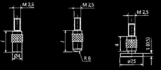 Sezione asta di misura: 15,5x3,6 mm Lunghezza piano d appoggio 100 mm /0,0005 Preselezione quota Campo di misura 100 mm Codice 4126512C 475,00 /0,0005