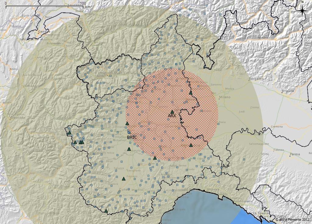 Il sistema radar meteorologico piemontese Immagine