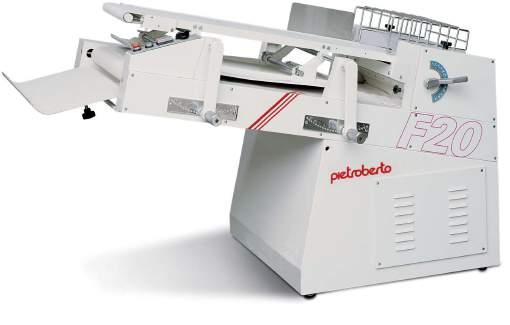 Filonatrice Long loaf moulder Compatta e di semplice uso produce filoni di pasta con una lunghezza massima di 550 mm. Comandi elettrici e dispositivi di regolazione centralizzati in un solo lato.