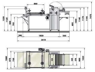 Oltre alle caratteristiche tradizionali come il tappeto di entrata, l'ampia regolazione dei cilindri laminatori e del telo di arrotolamento, si sono aggiunti il sistema di tensionamento automatico