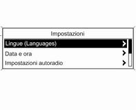 Personalizzazione del veicolo Il comportamento del veicolo può essere personalizzato cambiando le impostazioni nel Visualizzatore Info.