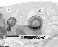 Fari alogeni Fari bi-alogeni (1) con una lampadina per abbaglianti e anabbaglianti.