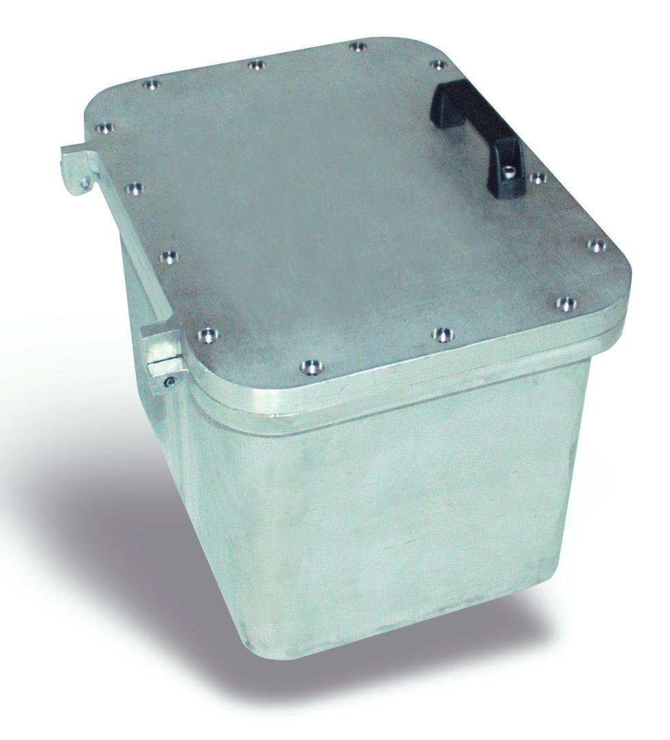 EJBX Series/Serie TECHNICAL FEATURES CARATTERISTICHE TECNICHE EEx d EJBX series stainless steel enclosures are used both as junction enclosures with or without terminals and for installing other