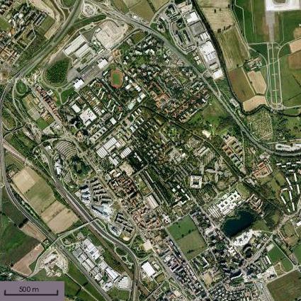 2.1 L AREA fig. 2 - san donato milanese: metanopoli. fotografia aerea tratta dal sito internet www.google.
