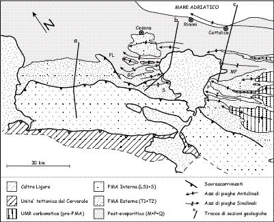 Queste unita alloctone sono costituite da materiali esotici rispetto alle successioni sulle quali poggiano; tipicamente sono costituite da sedimenti di bacino profondo con intercalati lembi di rocce