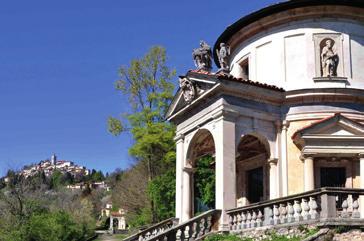 Sacro Monte di Varese I LUOGHI MUSEO BAROFFIO E DEL SANTUARIO CASA MUSEO LODOVICO POGLIAGHI IL VIALE DELLE CAPPELLE La Via Sacra è un ampio viale acciottolato che sale per più due chilometri lungo le