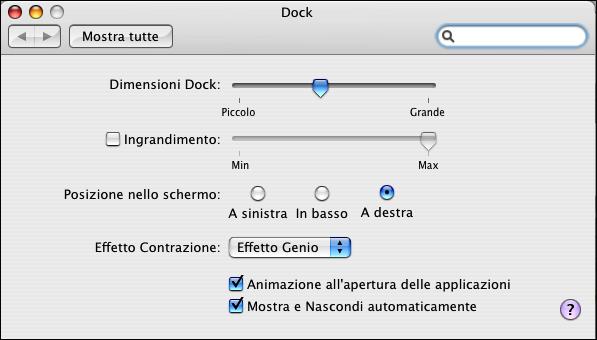 INSTALLAZIONE DEL SOFTWARE DEL SERVER SPLASH RPX-I 22 Configurazione di Mac OS X per Splash RPX-i Per configurare il server di stampa Splash RPX-i, impostare le preferenze di sistema per ottimizzare