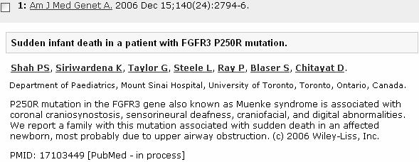 Lo LJ, Chen YR Airways obstruction in severe syndromic craniostenosis Ann Plast Surg 1999 43(3):258-64 Sculerati et al Airways managment in children with major craniofacial anomalies