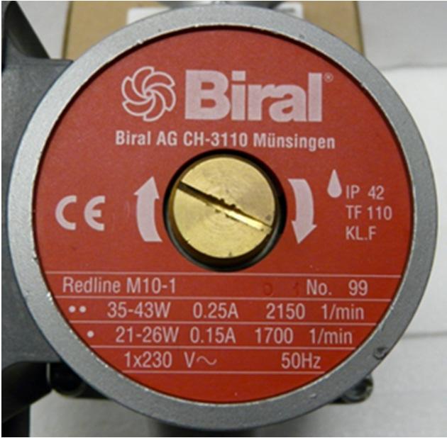 Fonte: Biral Redline M10-1 Se invece di una potenza precisa è indicato un range di potenza (per es. 35