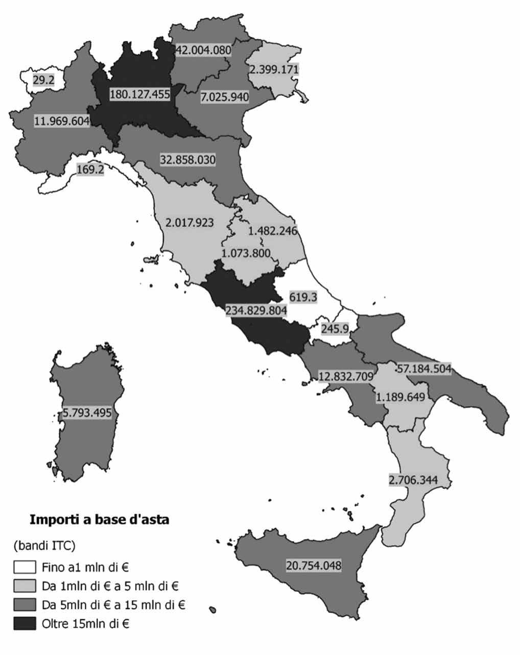 Monitoraggio sui bandi per i servizi di ingegneria. Anno 2014 N.