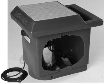 BOX G) Elettropompa (nei modelli predisposti) Il modello BEST BOX G può essere predisposto con l elettropompa BEST ONE VOX (girante vortex) corredata di galleggiante per il funzionamento automatico I