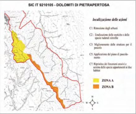 Figura 3: Mappa del SIC